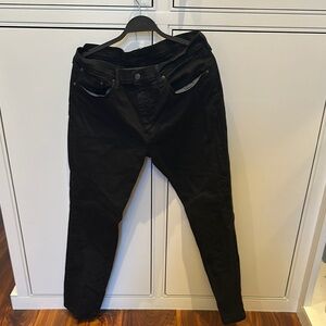 Levi’s black denim jeans 36 x 30